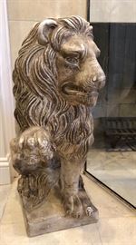 Fireplace Lion