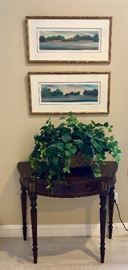 Many other pieces of Drexel Heritage. Original Art on the walls