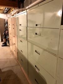 Large filing cabinets 