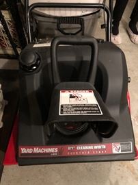 Yard Machine snowblower 