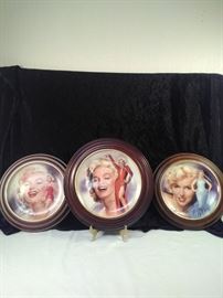 3 Marilyn Monroe plates Bradford Exchange, million dollar star, luminous lorelei, dazzling dream gir https://ctbids.com/#!/description/share/110018