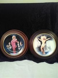 Marilyn Monroe Delphi plate, Diamonds Are a Girl's Best Friend, There's No Business Like Show Business https://ctbids.com/#!/description/share/110019