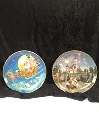 the Bradford Exchange Mickey Mouse plates. Santa's favorite helpers, Sleeping Beauty Castle         https://ctbids.com/#!/description/share/110024