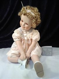 Shirley Temple doll by Danbury Mint https://ctbids.com/#!/description/share/110046