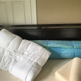 King Memory Foam mattress topper.