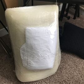 Queen memory foam mattress topper.