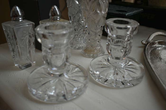 WATERFORD CANDLE HOLDERS