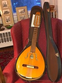 M. G. Contreras 1975 12 string guitar or bandurria