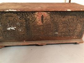 Anique stenciled chest