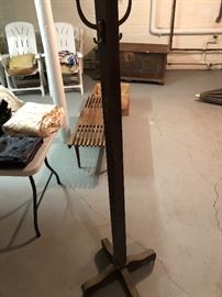 antique coat rack