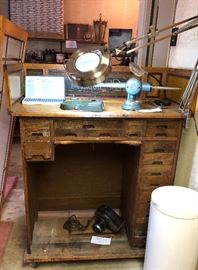 Jewelry work bench from Christopher’s.  
