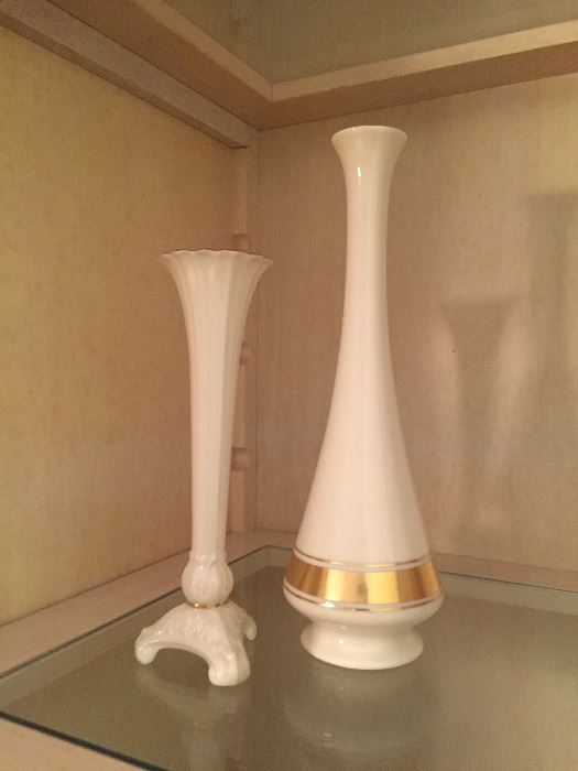 Lenox bud vase (2) $30.00 Ea.