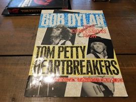 Tom Petty/Bob Dylan Concert Program 