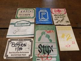 Kansas, Boston, Foreigner Passes