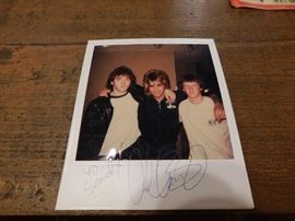 Carlos Cavazo Autographed Polaroid(Quiet Riot)