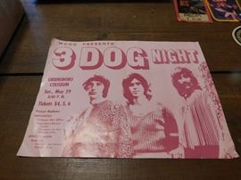 Local 3 Dog Night Radio Promo Poster