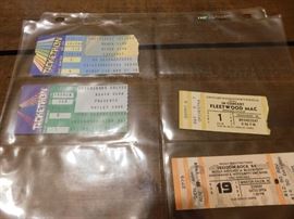 Fleetwood Mac, Motley Crue Stubs
