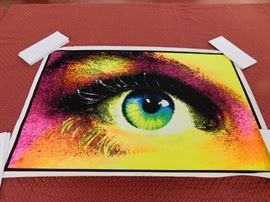The Eye Blacklight Poster