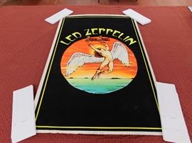 Led Zeppelin Swan Song Blacklight Poster