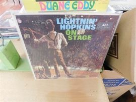 Lightnin' Hopkins on Stage 