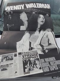 Stack or Record Store Promo Posters(1970's/80's)