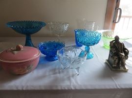 Antique glassware