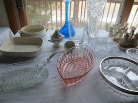 Antique glassware