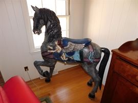 Wooden Carousel Horse