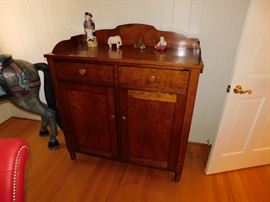 Antique Two Drawer Cabinet