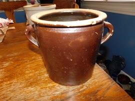 Two Handled Stoneware Crock