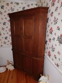 Antique Corner Cupboard