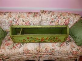 Painted Wooden Carrier