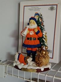 Christmas Cheer Clemson University Santa