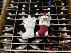 Numerous Christmas Ornaments