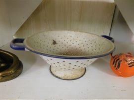 Enamelware Colander