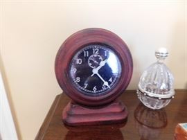 Old Wooden Alarm Clock