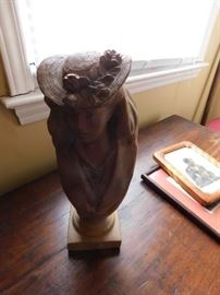 Alva Signed Studio Bust