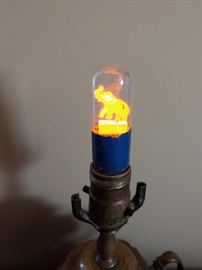 Old Aerolux Neon Light Bulb(Elephant/Working)