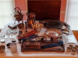 Assorted Silver Plated Items
