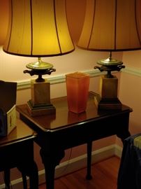 Marble Based Antique Lamps