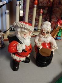 Napco Mr. And Mrs. Santa