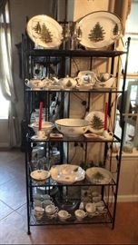 Cuthbertson and Spode Christmas Tree China