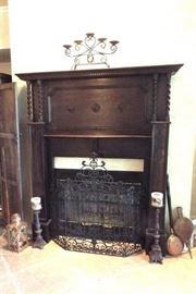 Antique Mantel from an English manor, circa 1880
