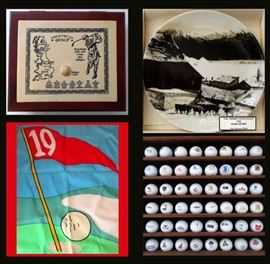 Cool Golfing stuff and a Andrew Wyeth Plate for Georg Jensen 