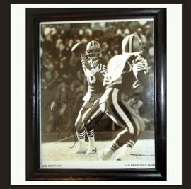 Joe Montana Signed Photo 
