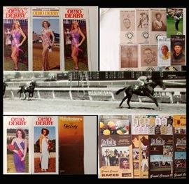 Ohio Derby Pamphlets, The Memorial Tournament Spectators Handbooks, Little Brown Jug Pamphlets and more 