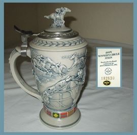 One of a Collection of Horse Racing Steins 