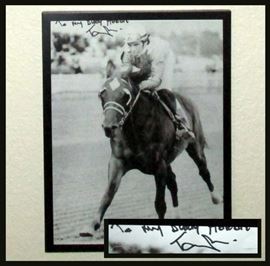 Signed Jockey Photo 