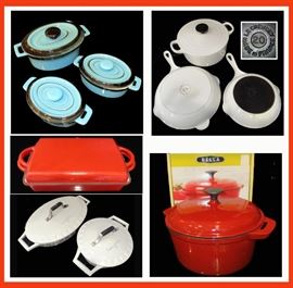 Great Kitchen Items, Le Creuset Cookware, Bella, Calphalon and More 