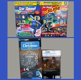 Star Shower Laser Lights, Star Shower Slide Show and Projection Lights 